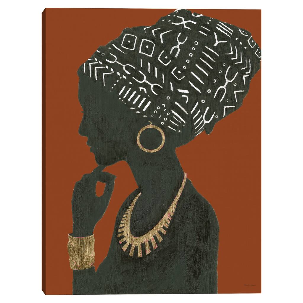 Graceful Majesty Spice II Canvas Art Print