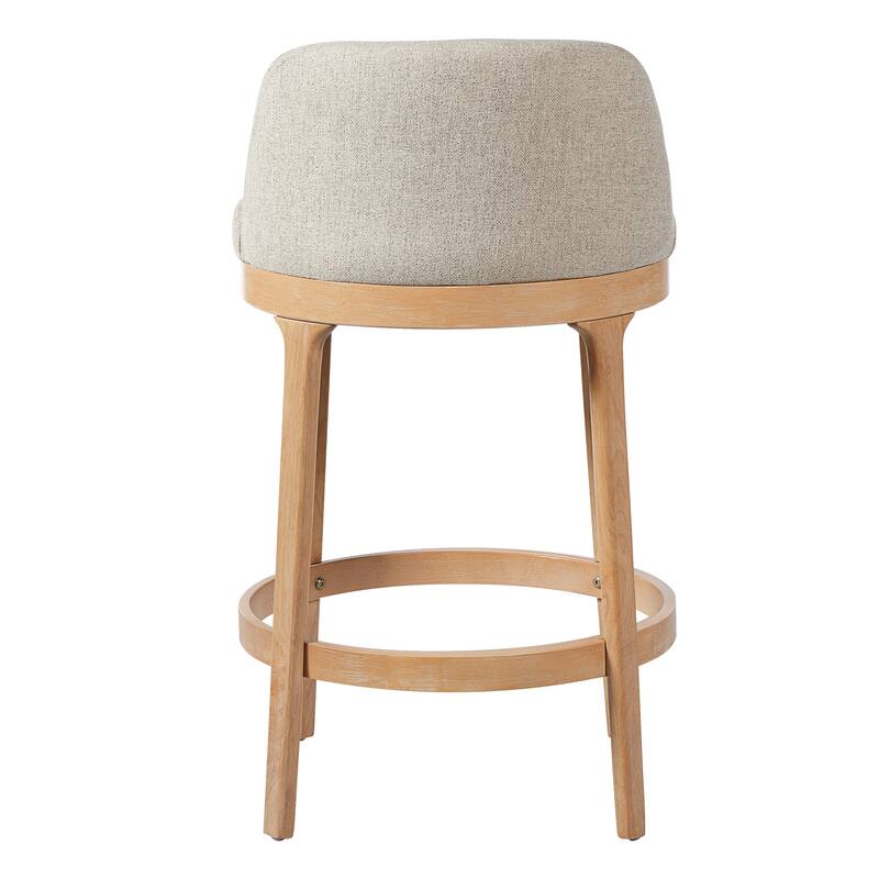 Christopher Knight Home - Chole Modern Wooden Upholstered Counter Stool