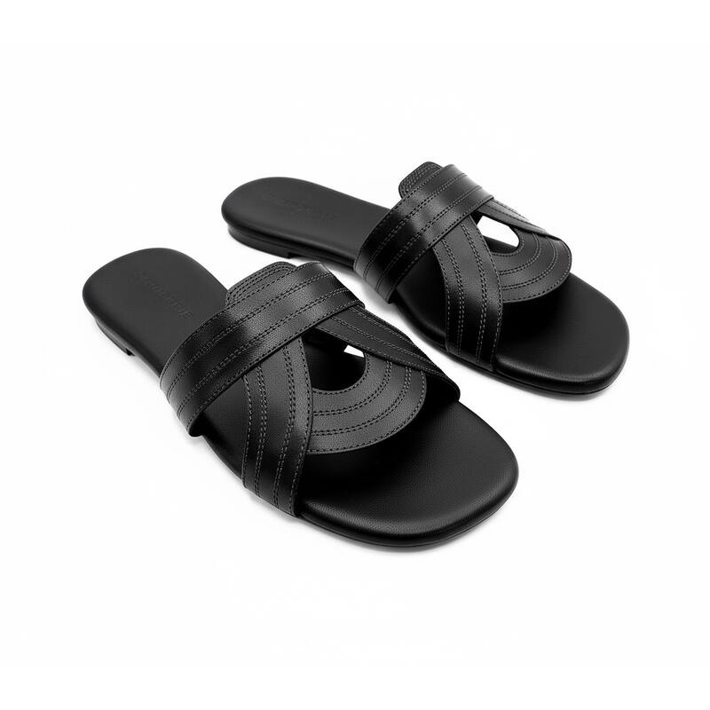 Clergerie Ivory Leather Sandal