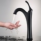 preview thumbnail 32 of 32, Kraus 3-in-1 Set White Round Ceramic Vessel Sink Arlo Faucet w/ Drain