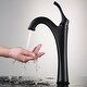 preview thumbnail 28 of 35, Kraus Glass Vessel Sink, Bathroom Faucet, Pop Up Drain, Mounting Ring