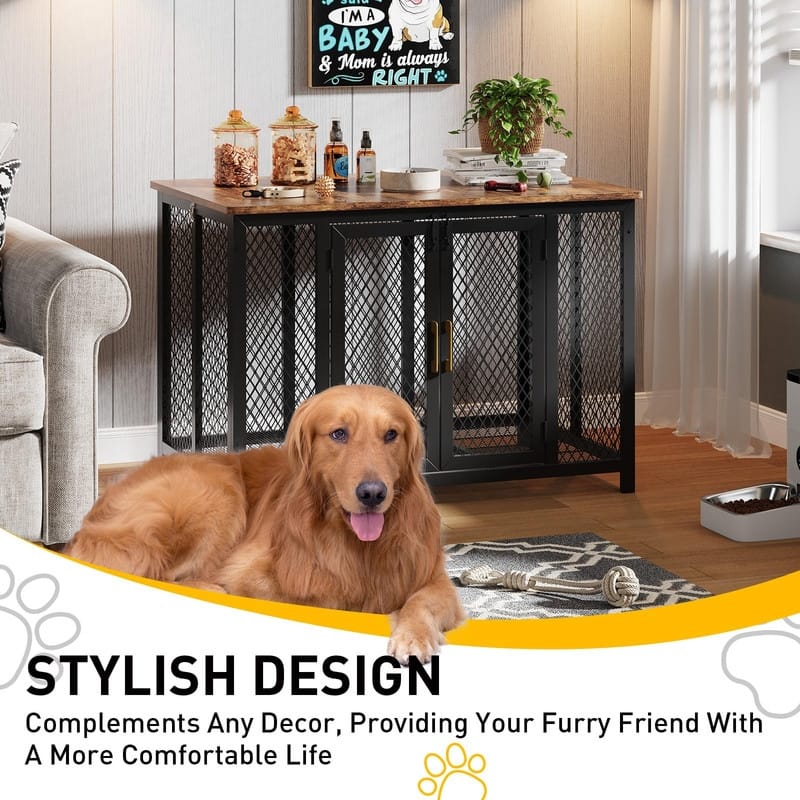 Heavy Duty Dog Crate Kennel Furniture