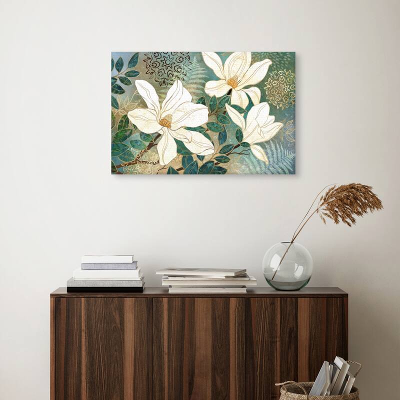 Vanderbilt Magnolia I by Conrad Knutsen Canvas Art Print