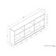 preview thumbnail 9 of 10, Carbon Loft Jorchid Contemporary Bookcase Headboard