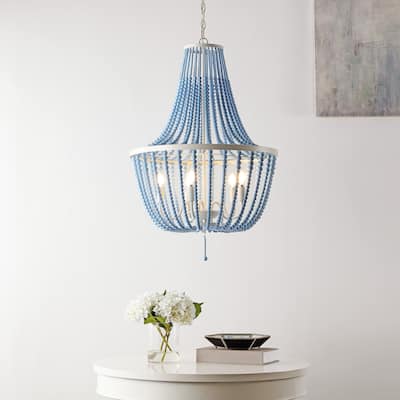 SAFAVIEH Lighting Elanie 5LT 22-inch Pendant - 22" W x 22" D x 32" H