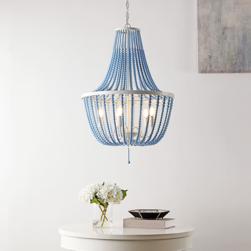 SAFAVIEH Lighting Fedosia 5-light 22-inch Pendant - 22" W x 22" D x 32" H - 22Wx22Dx32H
