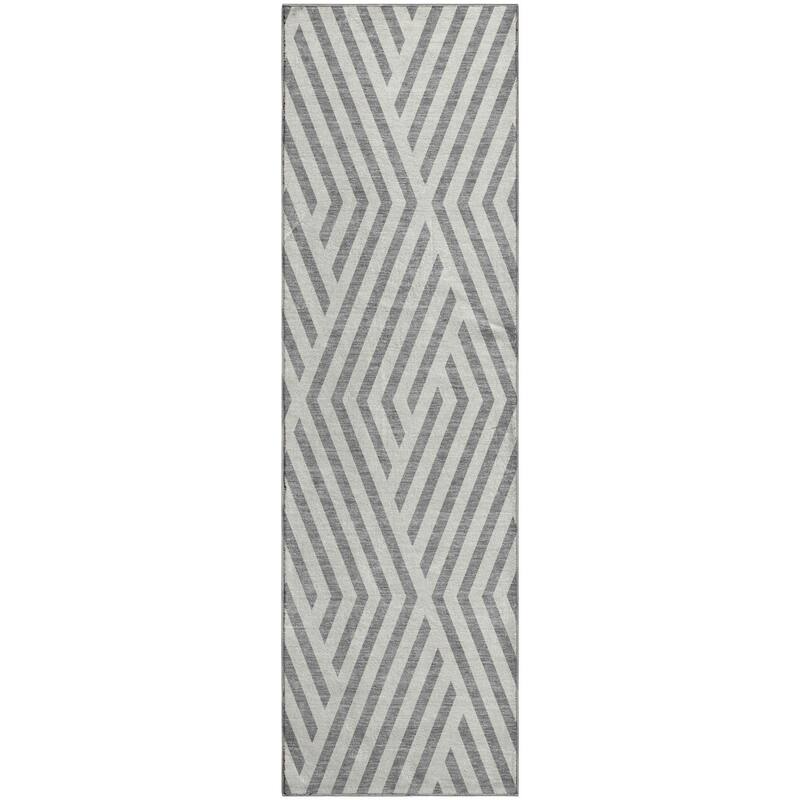 Premium Washable Super Soft Contemporary Geo Mayfield Rug