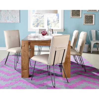 Demi Hairpin Leg Modern Dining Chair (Set of 2)