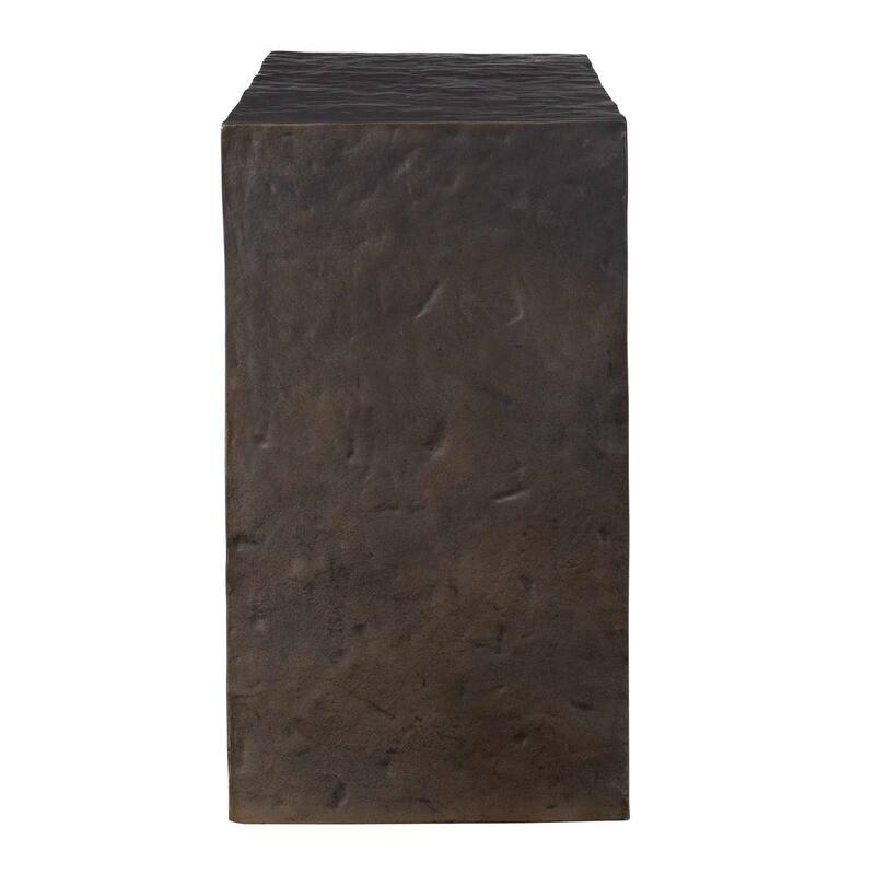 Uttermost Obra Bronze Outdoor Side Table