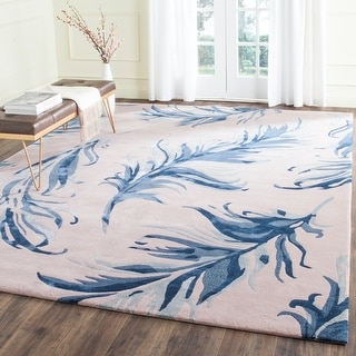 SAFAVIEH Handmade Allure Eugenia Modern Floral Wool Rug