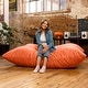 preview thumbnail 1 of 95, Jaxx 5.5' Huge Bean Bag Floor Pillow and Lounger for Adults - Microsuede