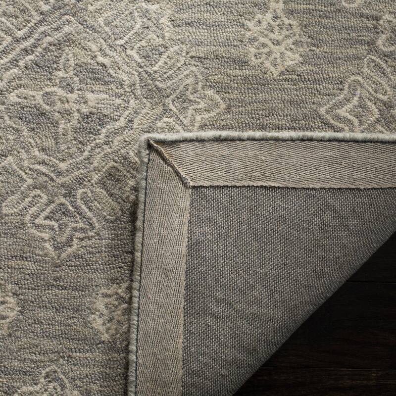 SAFAVIEH Handmade Blossom Rylee Modern Floral Wool Rug
