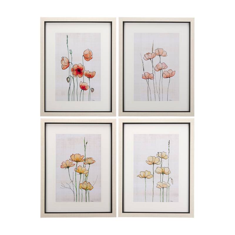 Meadow Flowers III Framed Art Print