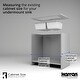 preview thumbnail 56 of 64, Karran Undermount Quartz 32 in. 60/40 Double Bowl Kitchen Sink Kit