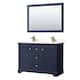 Option Dark Blue / Giotto Quartz Top / Brushed Gold