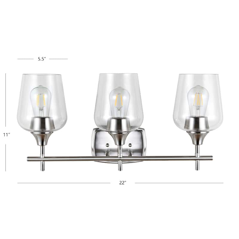 SAFAVIEH Eagan Wall Sconce - 22"x8"x11"