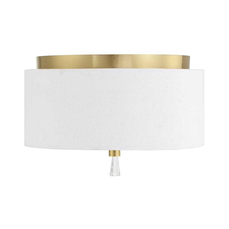 Craftmade 58282 Fortuna 2 Light 12" Wide Flush Mount Drum Ceiling