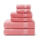 preview thumbnail 9 of 17, Tommy Bahama Pineapple Bay Cotton 6 Piece Towel Set - 6 Piece Pink