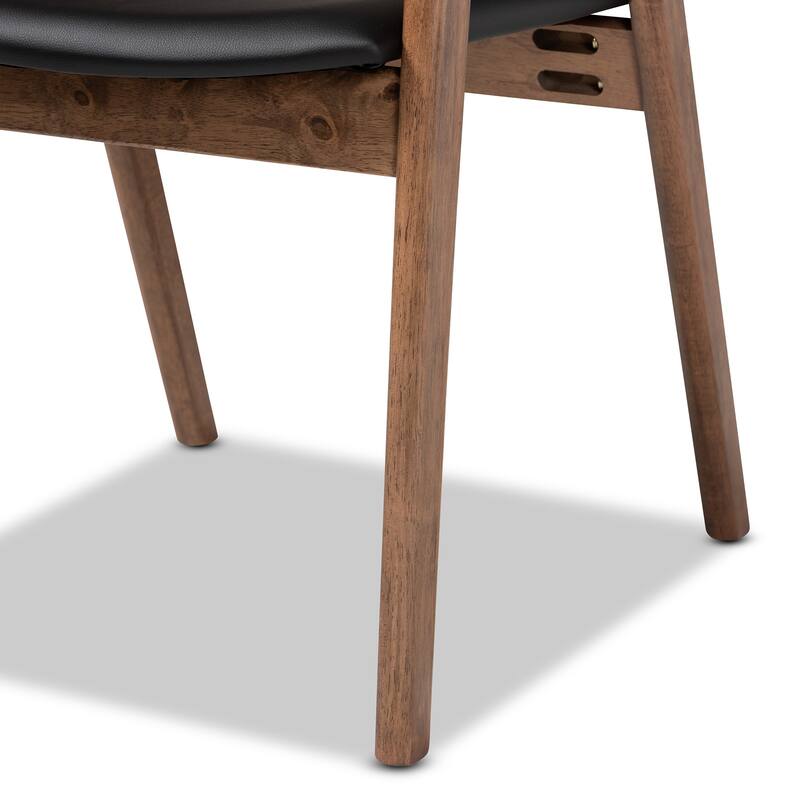 Harland Mid-Century Modern 7-Piece Dining Set