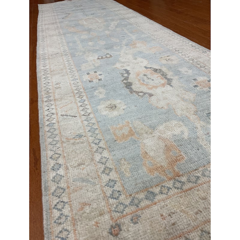 HERAT ORIENTAL Handmade Khotan Wool Runner - 2'9" x 9'8"