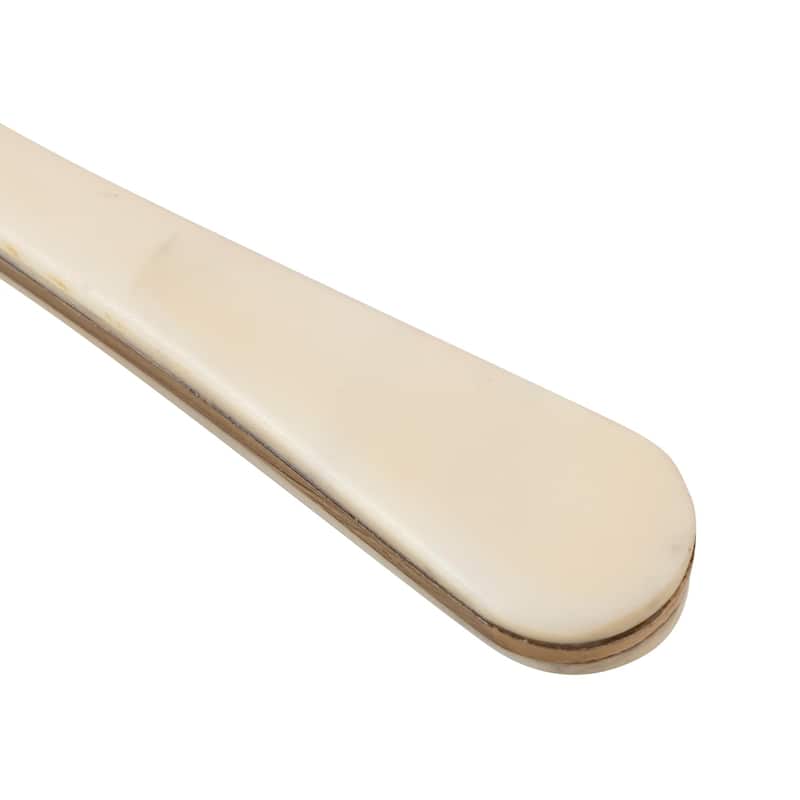 Set of 4 Gold & White Stainless Steel Spreaders