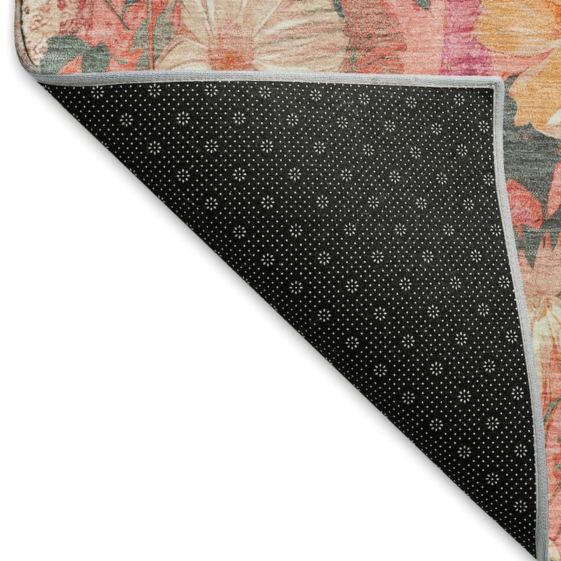 Premium Washable Super Soft Floral Mayfield Rug