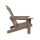 preview thumbnail 52 of 101, POLYTRENDS Laguna All Weather Poly Outdoor Adirondack Chair - Foldable