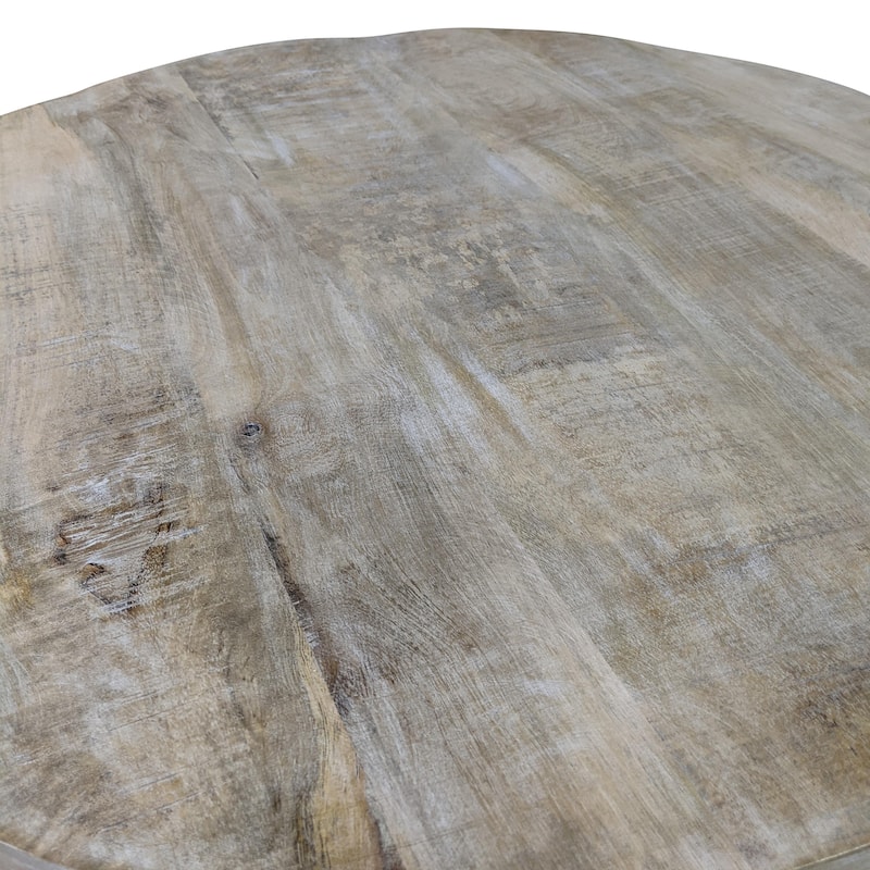 Carolina Living Velio Bistro Table - Natural Driftwood Top