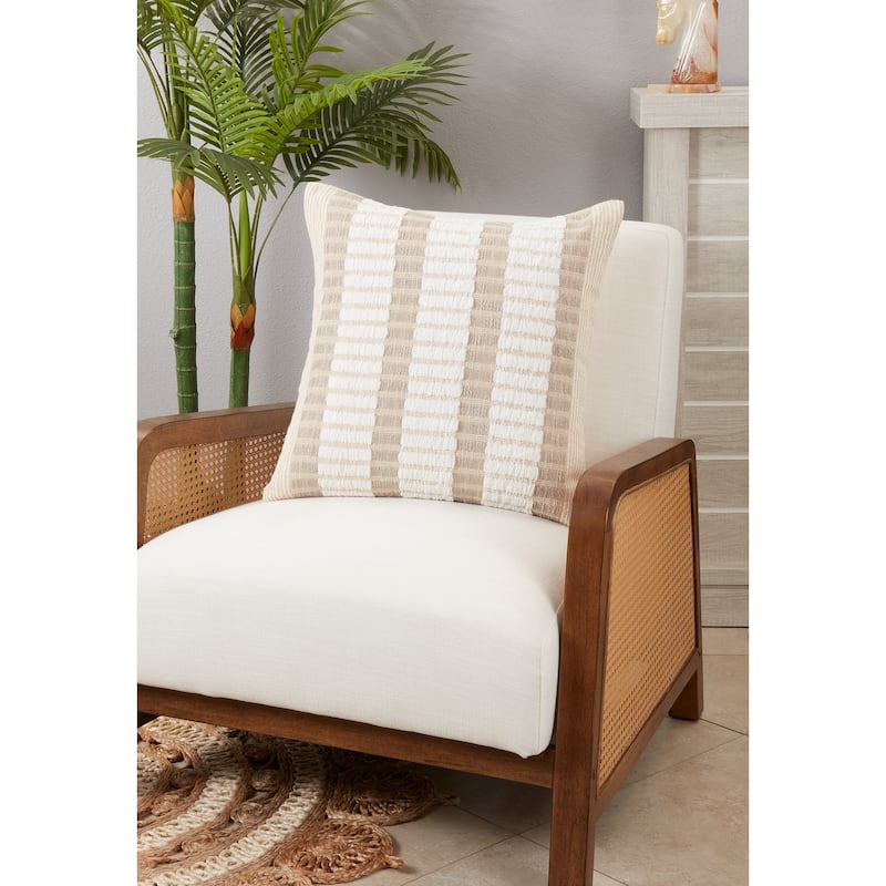 Contemporary Classic Stripe Throw Pillow