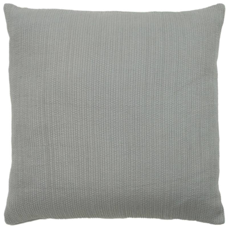 Rizzy Home Ribbed Textured Solid Throw Pillow
