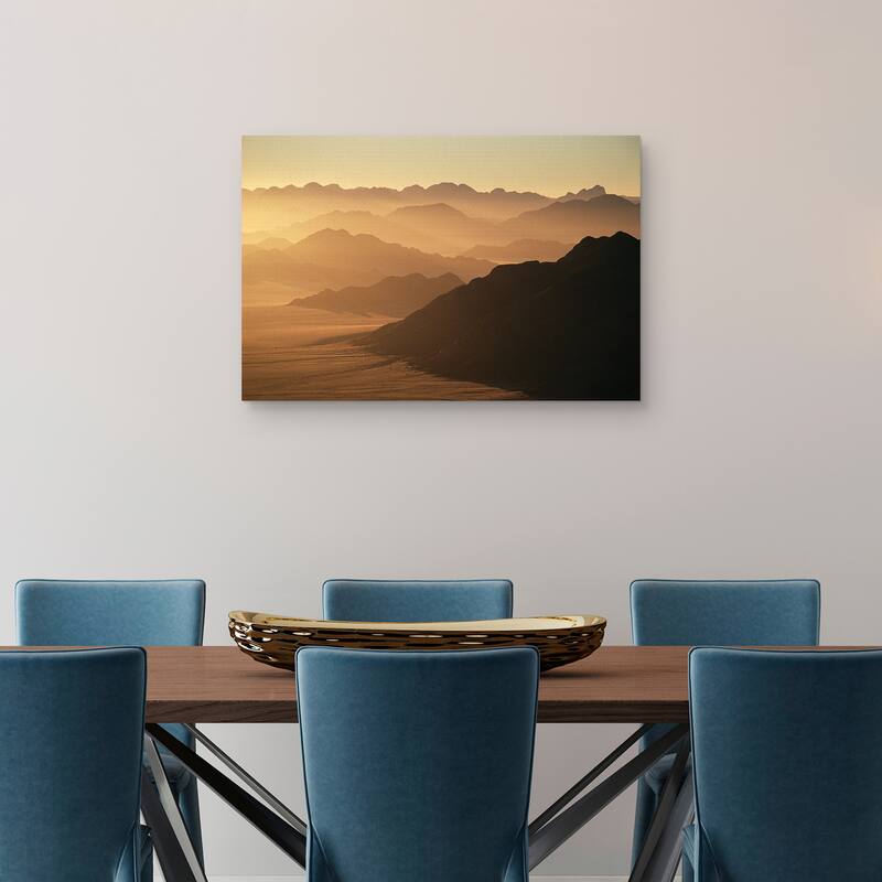 Sienna Hills by Robert Harding Picture Library Canvas Art Print