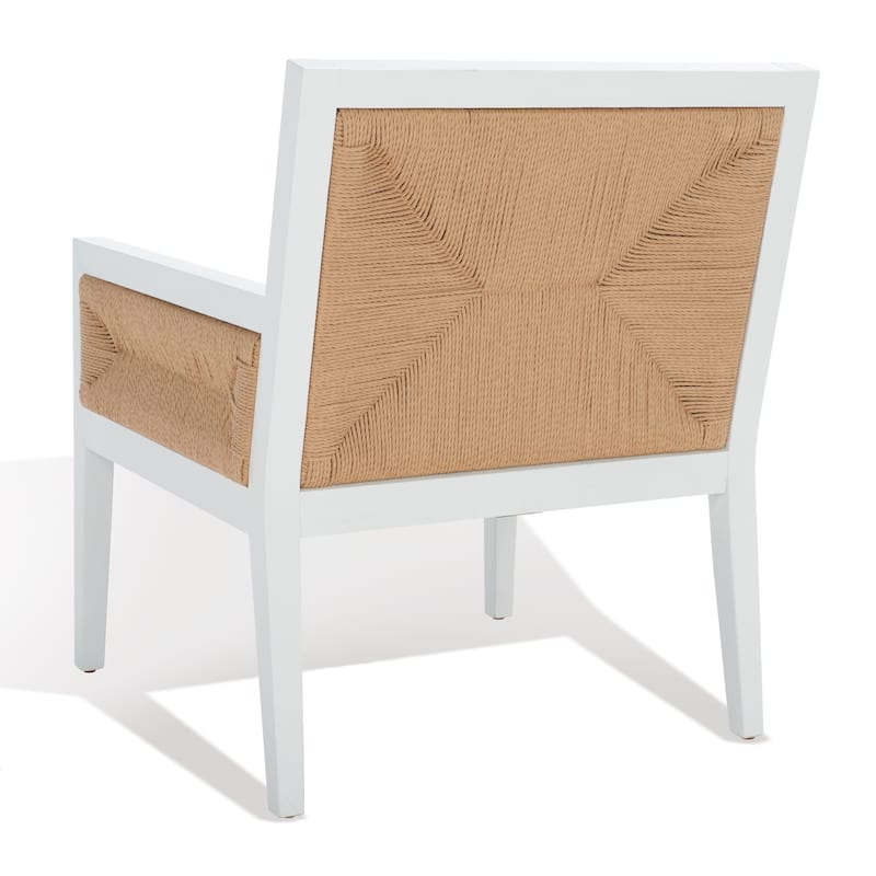 SAFAVIEH Couture Emilio Woven Accent Chair - 25 in. W x 26 in. D x 31 in. H