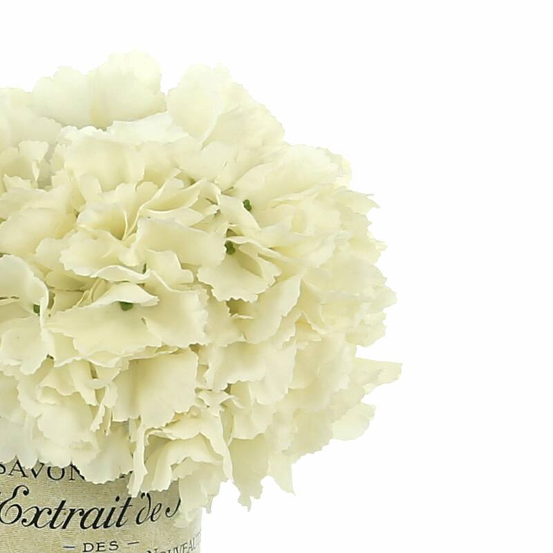 Hydrangea Arrangement in a Glass Vase