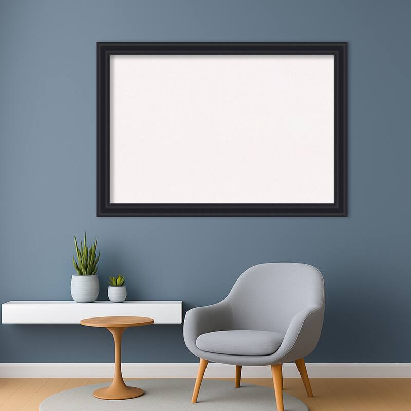 Dalat Black Framed Cork Board - Bulletin Board, Organization Board, Pin Board