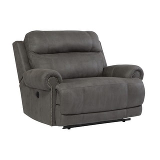 Austere Contemporary Zero Grey Wall Recliner