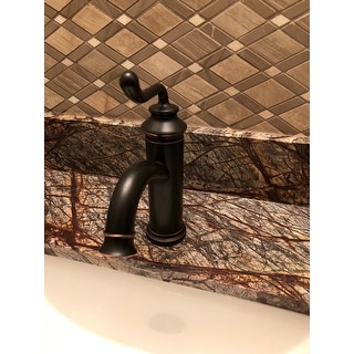 Shop Single Handle Oil Rubbed Bronze Single Hole Bathroom