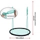 preview thumbnail 3 of 6, Kids Swing Playground Platform Nylon Rope Detachable 40" - Diameter 40"