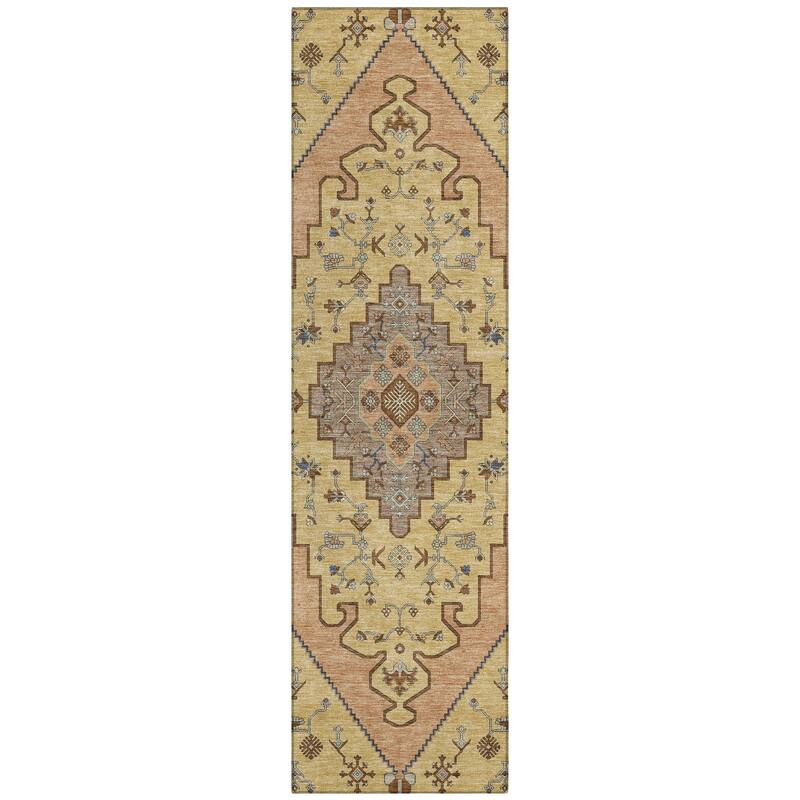 Machine Washable Indoor/ Outdoor Global Marrakesh Chantille Rug