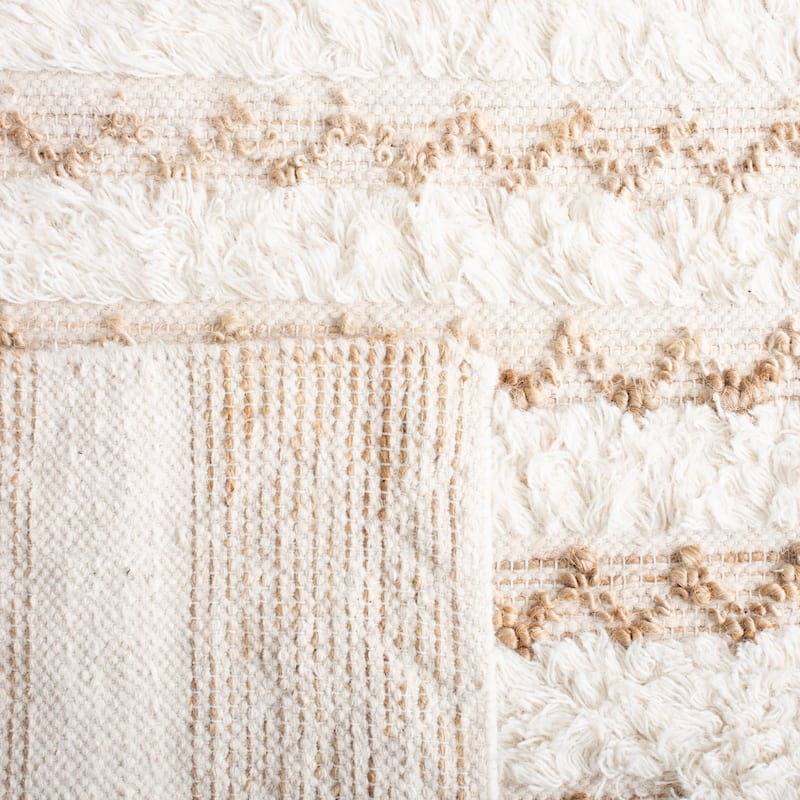 SAFAVIEH Handmade Natura Siemone Casual Wool Rug