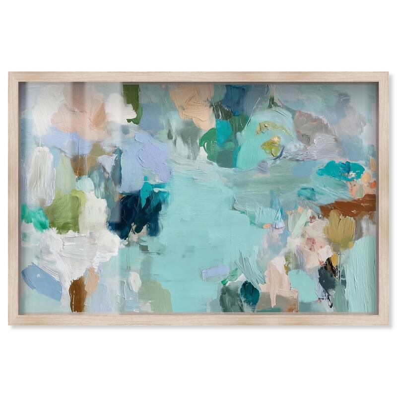 Layers of Feeling I Shadowbox by Art Remedy - Natural - 30" x 20"