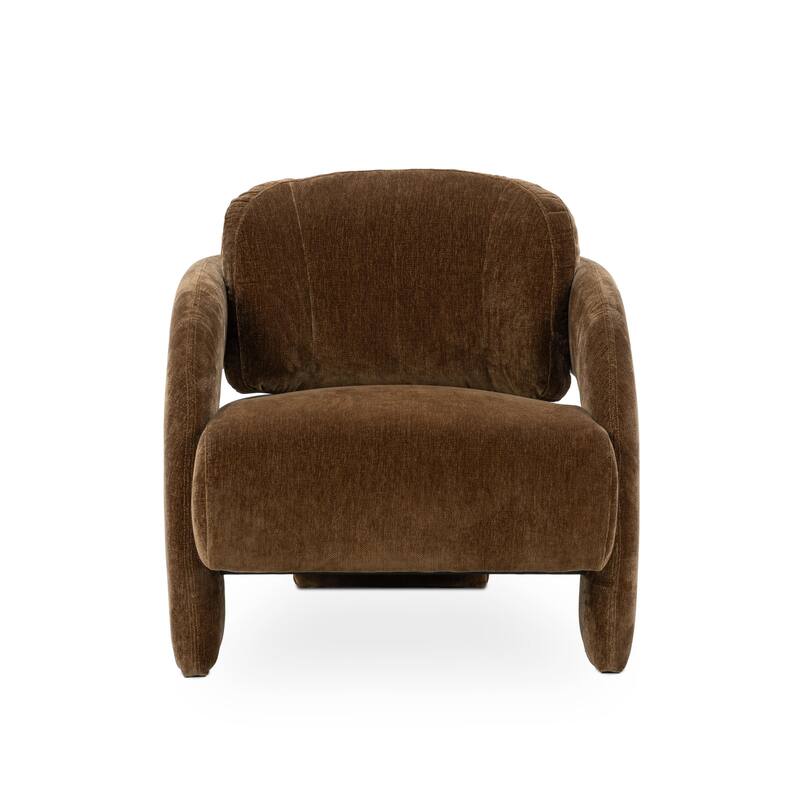 Classic Home Salino Upholstered Fabric Lounge Accent Chair