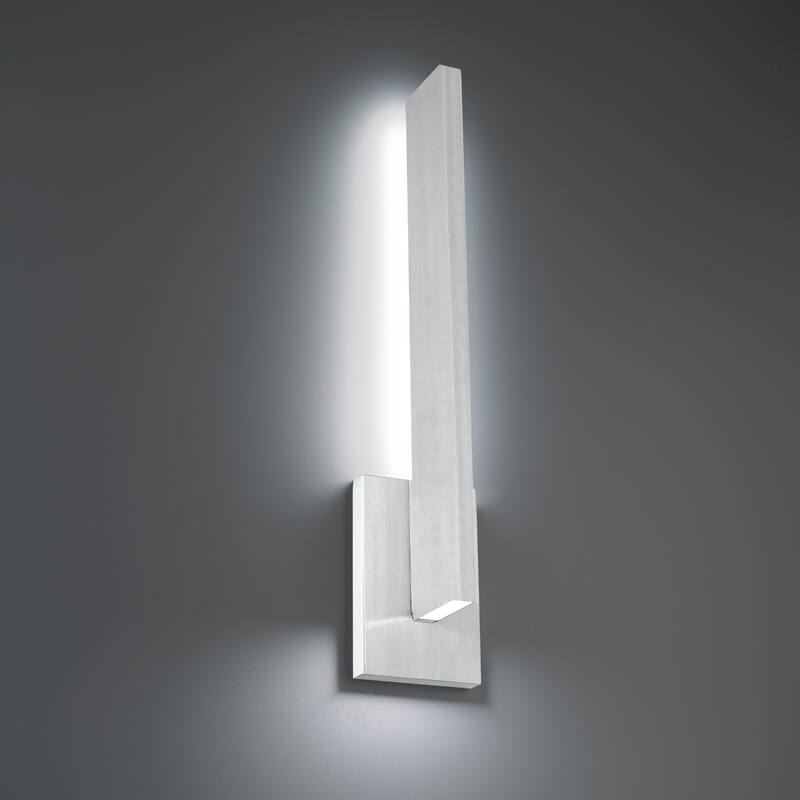 Mako 22in LED Indoor or Outdoor Wall Light 3-CCT 3000K-3500K-4000K Set to 3000K