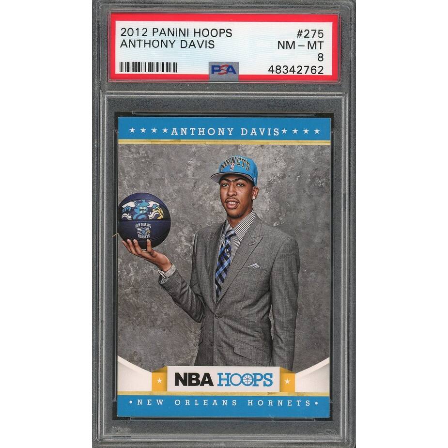 Anthony Davis 2012 Panini Hoops Basketball Rookie Card RC #275 Graded PSA 8 - 8'6" x 11'6"