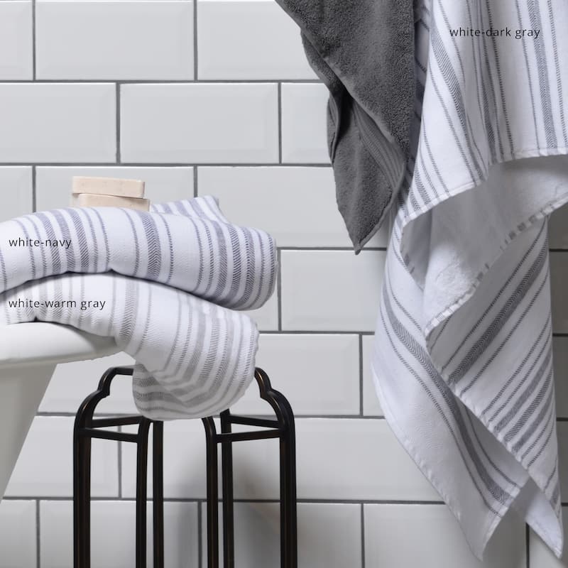 Stripe Gauze Hand Towel