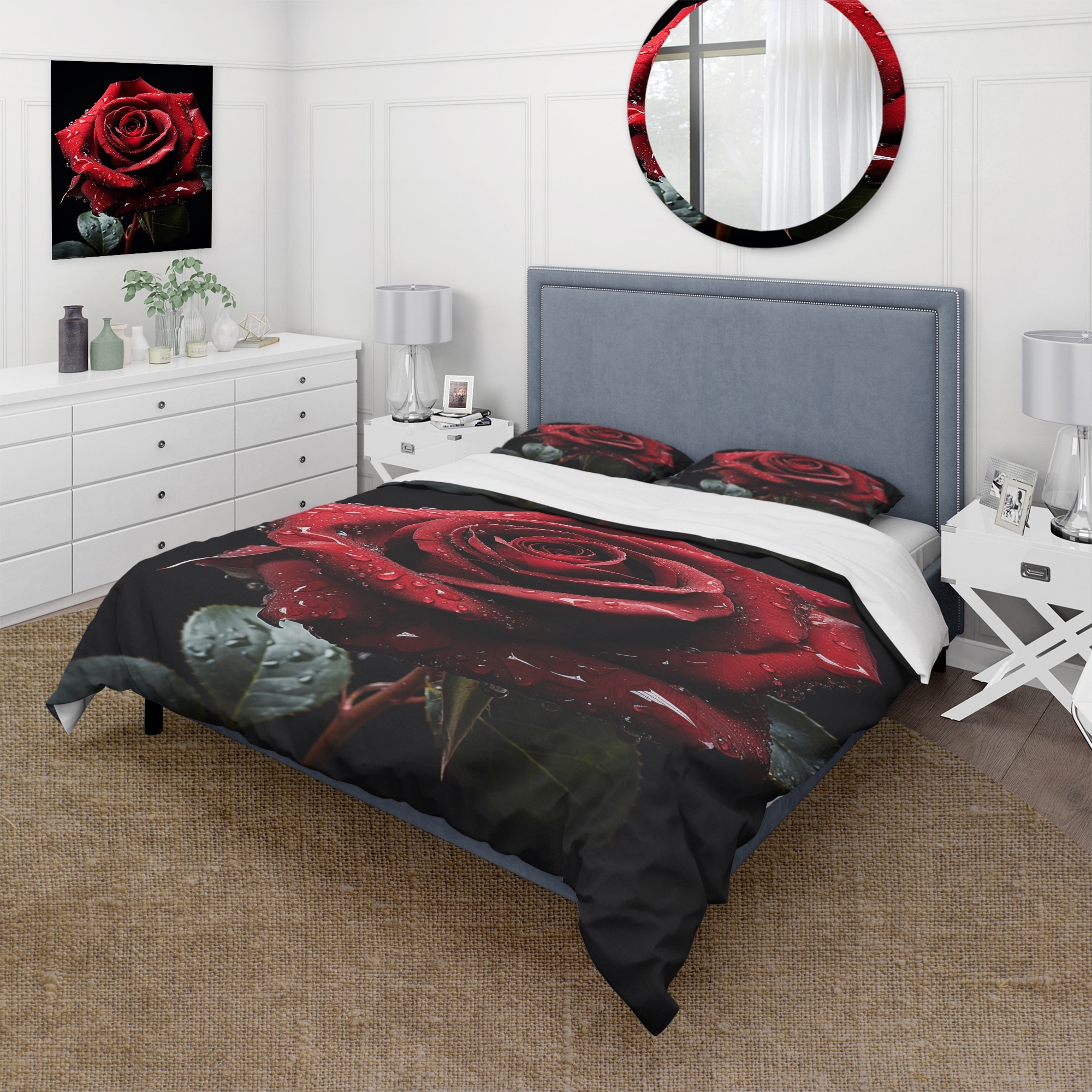 Black Red And Grey Boys Bedroom Wall Murals Boy's Room Black-red Ball  U72803 Uwalls, image size:2000x2000