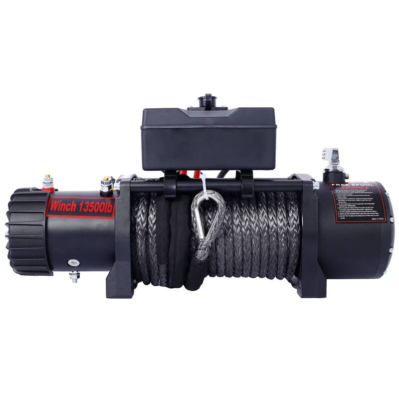 13500 lb Electric Winch with Wireless Remote and 12V DC Power