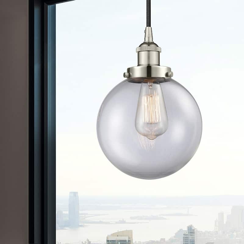 Innovations Lighting 616-1PH-12-8 Beacon Pendant Beacon 8" Wide Mini