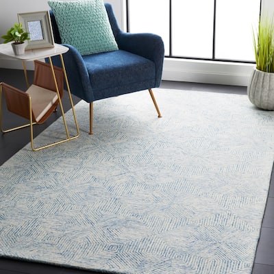 SAFAVIEH Handmade Abstract Linnie Modern Wool Rug
