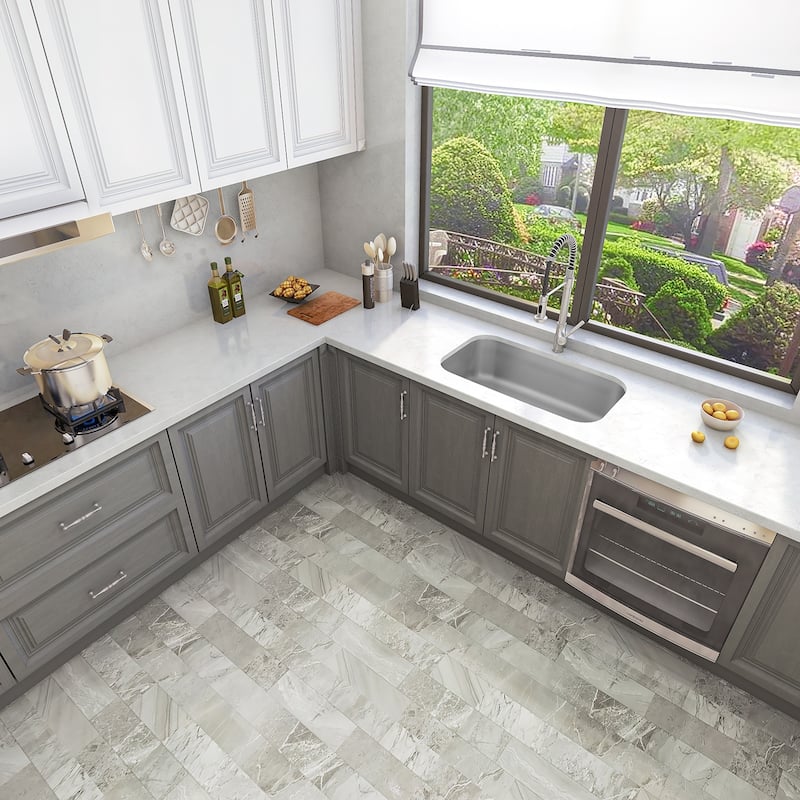 Sinber Undermount Single Bowl 304 Stainless Steel Kitchen Sink