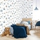preview thumbnail 3 of 4, Galerie Wallcoverings Tiny Tots 2 Transportation Non-woven Matte Wallpaper Roll